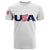 Custom Baseball 2023 USA T Shirt White Style LT6 - Wonder Print Shop