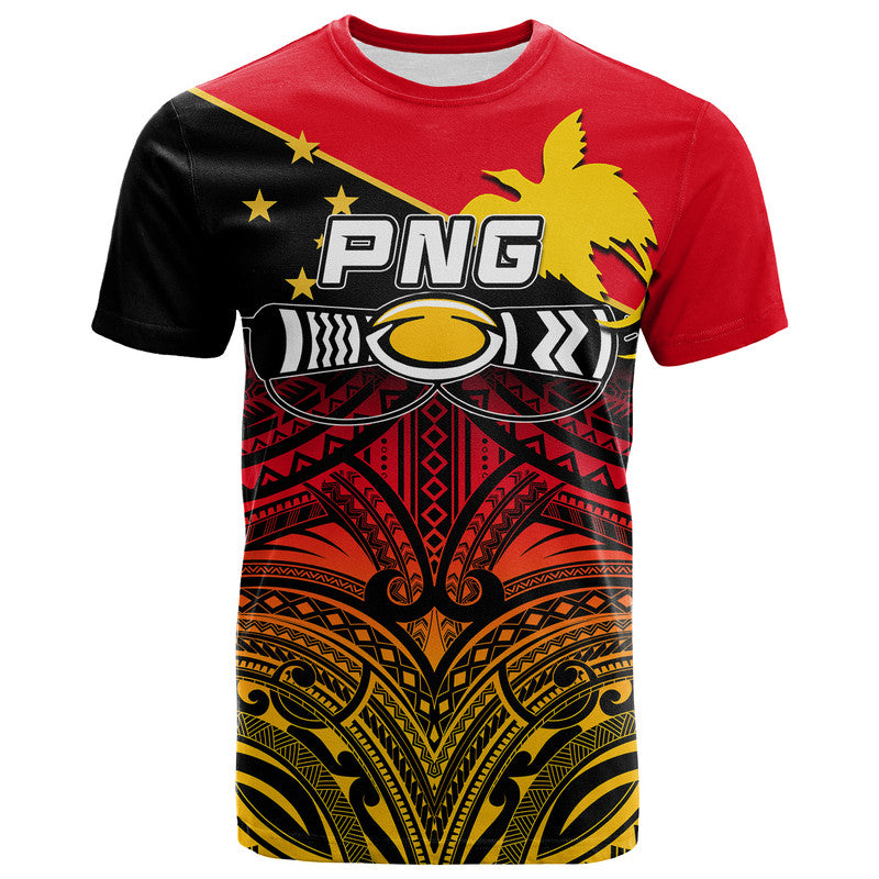 Custom And Number PNG Rugby The Kumuls T Shirt LT6 - Wonder Print Shop