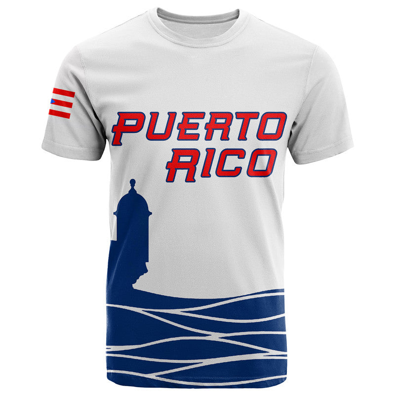 Custom Puerto Rico Baseball Jersey Shirt White Puerto Rico Shirt