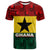 Custom Ghana Flag Mix Patterns T Shirt LT6 - Wonder Print Shop