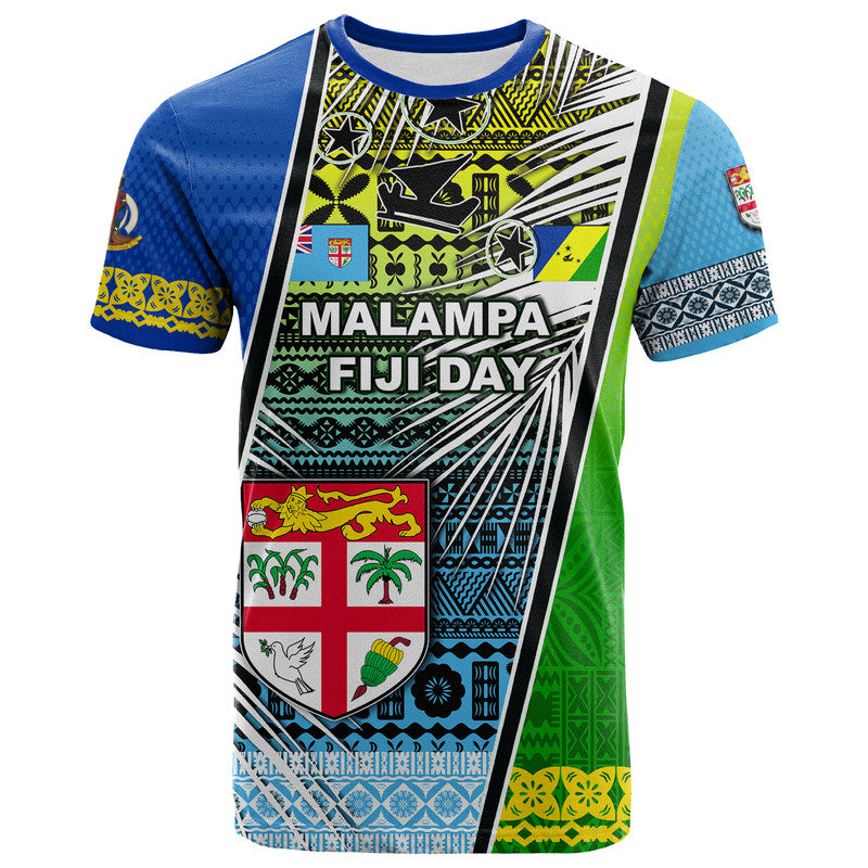 Custom Vanuatu Malampa Fiji Day T Shirt 2022 LT6 - Wonder Print Shop