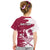 Qatar Football WC 2022 T Shirt The Maroon Flag Style - Wonder Print Shop