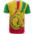 Ghana Football Black Star and Golden Tawny Eagles T Shirt - Wonder Print Shop