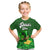 Custom St Patricks Day T Shirt Green Leprechaun Hat With Clover Leaf No2 - Wonder Print Shop