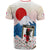 Japan Football Mount Fuji Sakura Sunset T Shirt - Wonder Print Shop