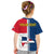 Custom Dominican Republic Polo Shirt Dia de la Independencia for Kid Coat Of Arms And Flag Map - Wonder Print Shop