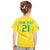 (Custom Personalised) Brazil Football Sub20 Champions South American Kid T Shirt - Wonder Print Shop