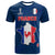 France Football 2022 With Flag Map T Shirt - Wonder Print Shop