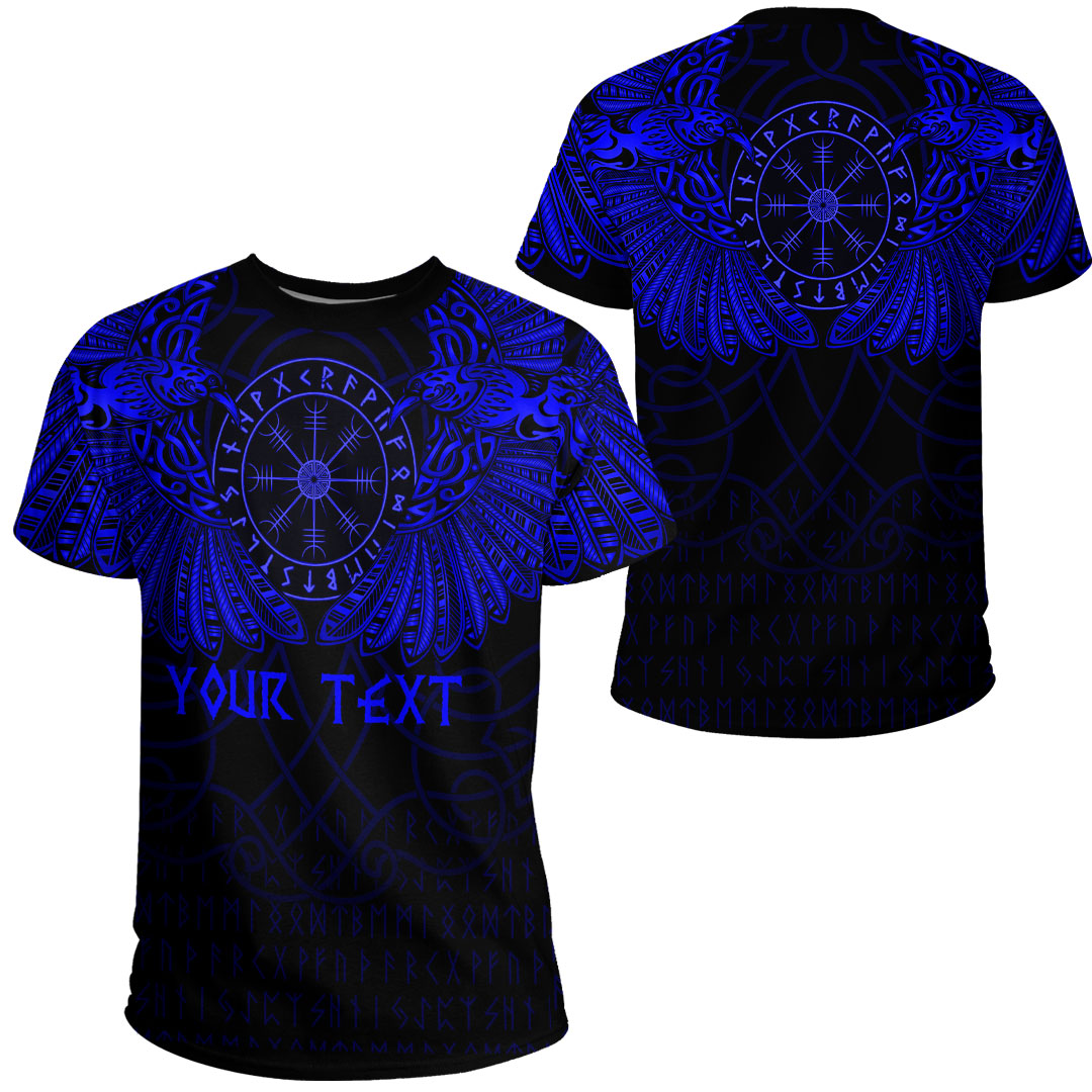 custom-wonder-print-shop-clothing-viking-odins-celtic-two-ravens-blue-version-t-shirt