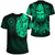 Viking Clothing Viking Odin Raven Tattoo Style Green Version T Shirt RLT12 - Wonder Print Shop