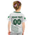 (Custom Personalised And Number) Saudi Arabia Soccer World Cup 2022 T Shirt KID White Jersey LT6