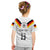 (Custom Text and Number) Germany Football T Shirt KID Deutschland 2022 Style LT13 - Wonder Print Shop