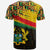 Ghana T Shirt Polygonal LT6 - Wonder Print Shop