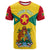 Custom Grenada T Shirt Power Grenada Mix Coat Of Arms LT13 - Wonder Print Shop