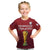 (Custom Text and Number) Qatar Football T Shirt KID WC 2022 Style Sporty LT13 - Wonder Print Shop