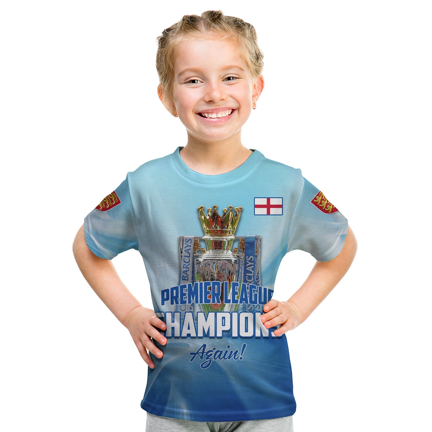 England Football 2022 T Shirt KID Come On Champions LT13 - Wonder Print Shop