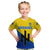 Ukraine T shirt KID Style Flag Come on LT13 - Wonder Print Shop