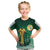 Senegal Football Champion T shirt KID Green Style LT6 - Wonder Print Shop