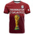 Custom Qatar Football T Shirt WC 2022 Style Sporty LT13 - Wonder Print Shop