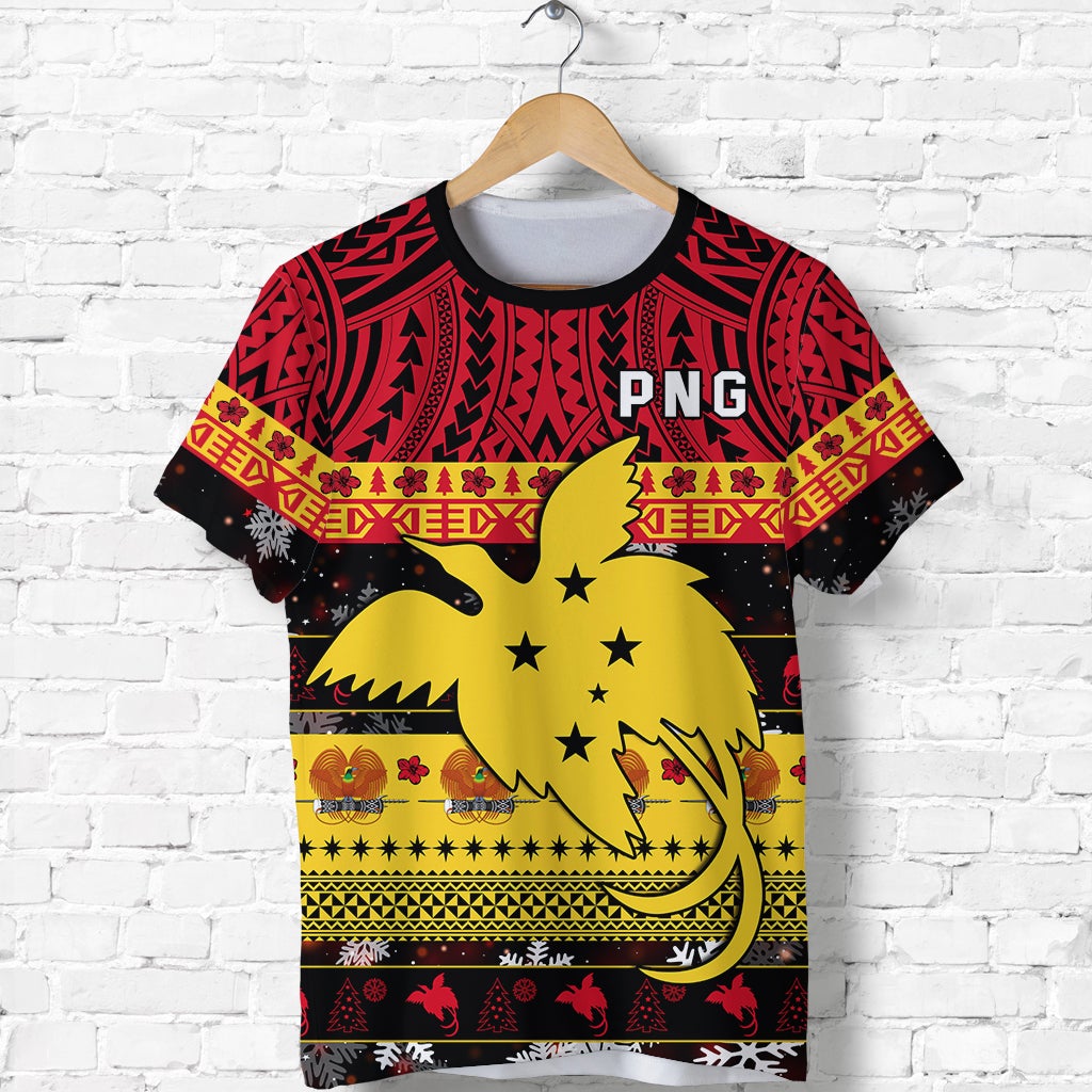 papua-new-guinea-christmas-t-shirt-raggiana-loved