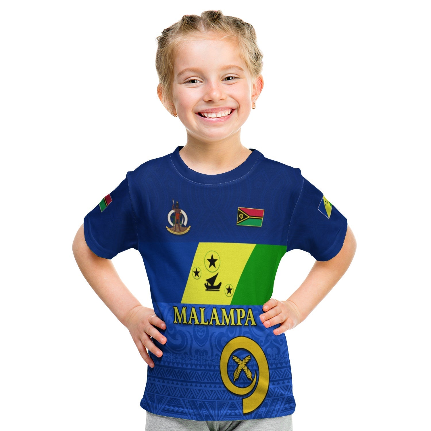 Malampa Province T Shirt KID Vanuatu Proud LT13 - Wonder Print Shop