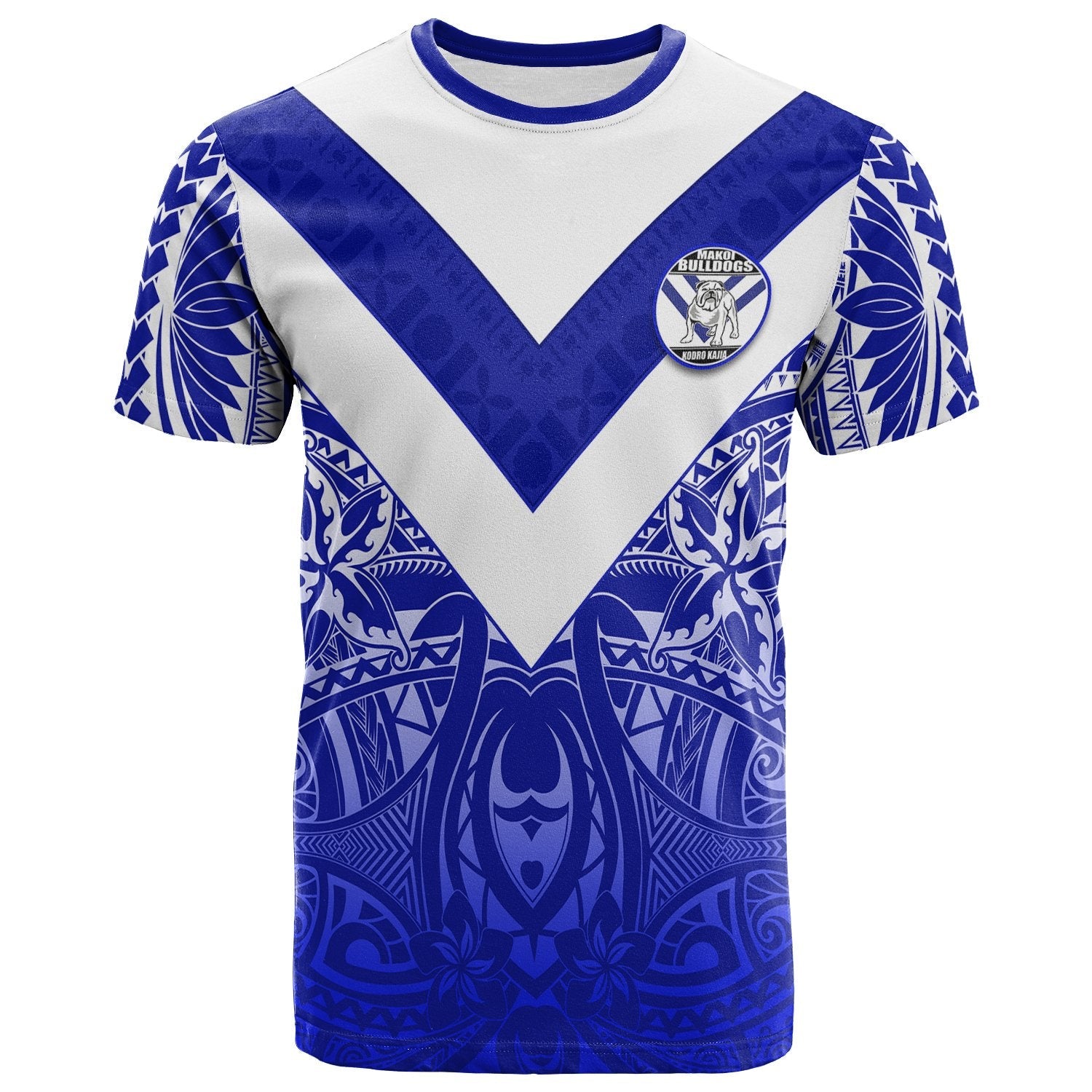 Makoi Bulldogs T Shirt Forever Fiji Rugby Version Fresh 02 LT13 - Wonder Print Shop