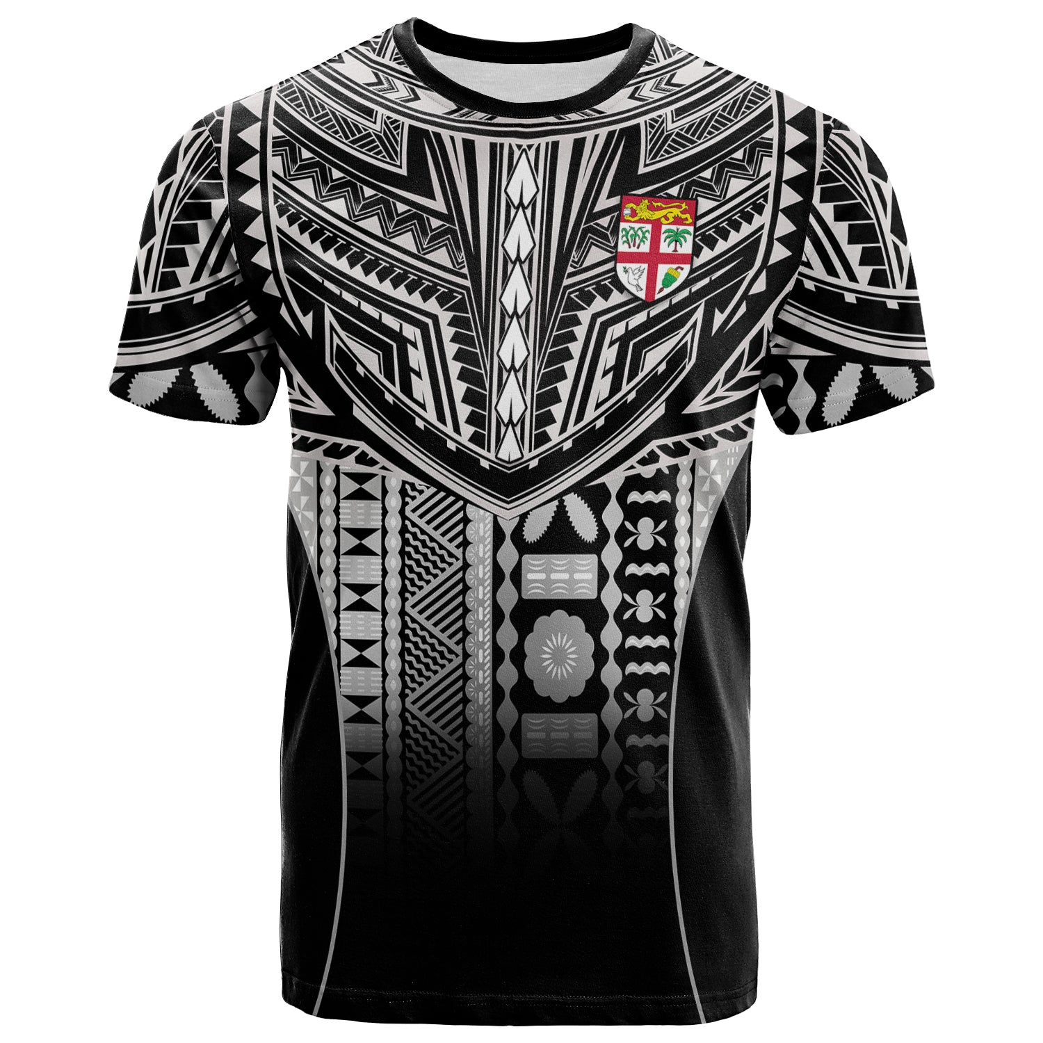 Fiji Faithful T Shirt Version Black LT13 - Wonder Print Shop