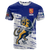 Custom Finland Suomi Leijonat Hockey T Shirt LT2