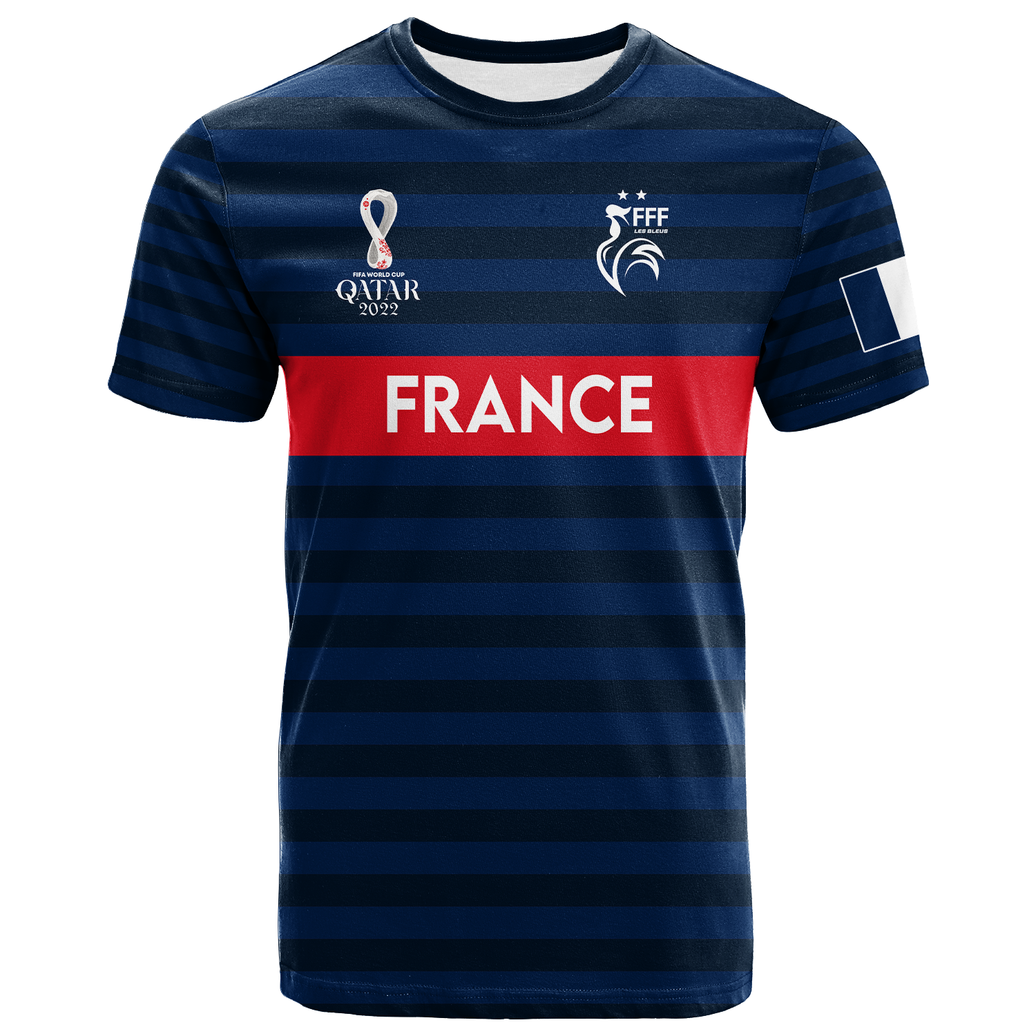 France Football Team World Cup 2022 T Shirt LT2 - Wonder Print Shop