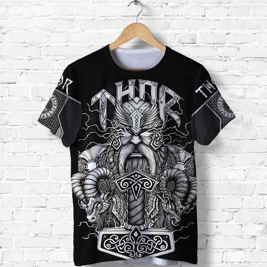 viking-t-shirt-thor-and-hammer