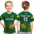 (Custom Text and Number) South Africa Cricket T Shirt KID Proteas Champion LT13 - Wonder Print Shop