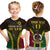 (Custom Text and Number) Vanuatu Indigenous T Shirt KID Proud To Be Ni-Vanuatu Polynesian Pattern LT13 - Wonder Print Shop