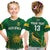 (Custom Text and Number) South Africa Rugby T Shirt KID Springboks Champion LT13 - Wonder Print Shop