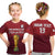 (Custom Text and Number) Qatar Football T Shirt KID WC 2022 Style Sporty LT13 - Wonder Print Shop