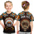 (Custom Personalised) The First Americans T Shirt KID Indian Headdress With Skull LT13 - Wonder Print Shop