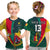 (Custom Text and Number) Cameroon T Shirt KID Map Cameroun Style Flag LT13 - Wonder Print Shop