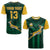 Custom South Africa Rugby T Shirt Springboks King Protea Go Bokke LT13 - Wonder Print Shop