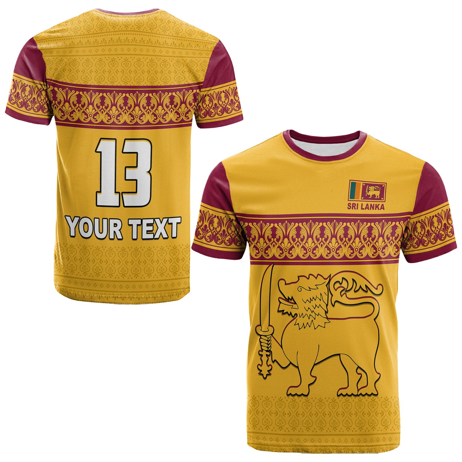 custom-text-and-number-sri-lanka-t-shirt-traditional-pattern-and-lion-flag