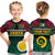 Custom Personalised Shefa Province T Shirt KID Vanuatu Pig Tusk Polynesian Flag Style - Wonder Print Shop