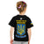 Ukraine T Shirt KID Ukraine Gold Trident Slava Ukraini Black - Wonder Print Shop