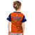 Netherlands Cricket T Shirt KID ODI Simple Orange Style - Wonder Print Shop