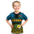 Custom Personalised Torba Province T Shirt KID Vanuatu Pig Tusk Polynesian Flag Style - Wonder Print Shop