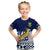 (Custom Text And Number) South Africa Rugby T Shirt KID Outgoing Tour Go Springboks - Wonder Print Shop