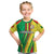 (Custom Text And Number) Senegal Football T Shirt KID Allez Les Lions Sporty Style - Wonder Print Shop