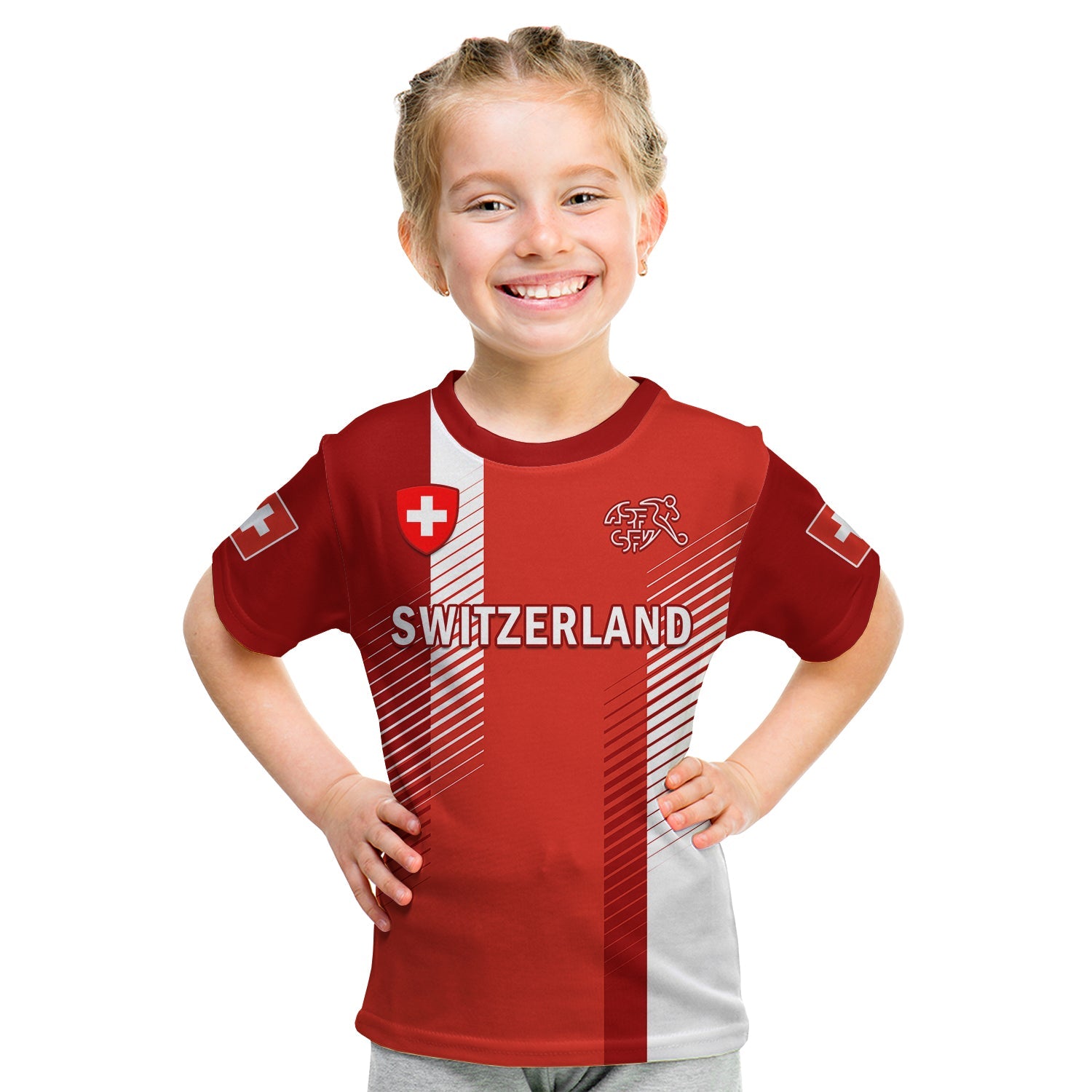 custom-text-and-number-switzerland-football-t-shirt-kid-world-cup-2022