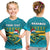 (Custom Personalised) Bahamas T Shirt KID Bahamian Blue Marlin Merry Christmas - Wonder Print Shop