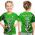 (Custom Text And Number) Pakistan Cricket T Shirt KID Go Shaheens Simple Style - Wonder Print Shop