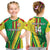 (Custom Text And Number) Senegal Football T Shirt KID Allez Les Lions Sporty Style - Wonder Print Shop