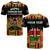 Custom Kenya T Shirt Happy Jamhuri Day Kenyan Pattern - Wonder Print Shop