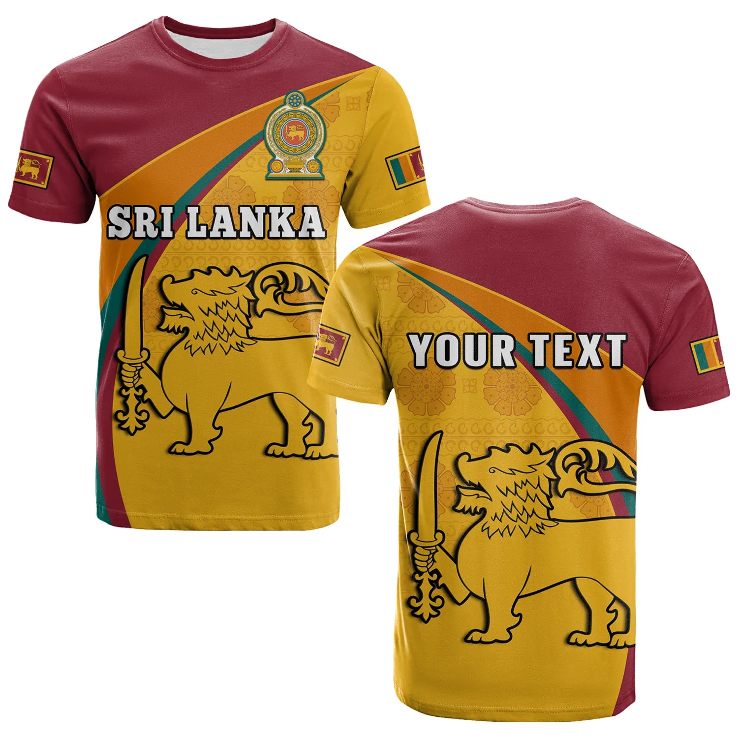 custom-personalised-sri-lanka-t-shirt-sri-lankan-pattern-happy-75-years-of-independence